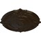 Ekena Millwork Attica Ceiling Medallion (Fits Canopies up to 3 3/4"), Hand-Painted Bronze, 39 1/2"OD x 2 1/2"P CM39ATBZS - alternate 2